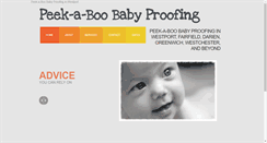 Desktop Screenshot of peekaboobabyproofing.com